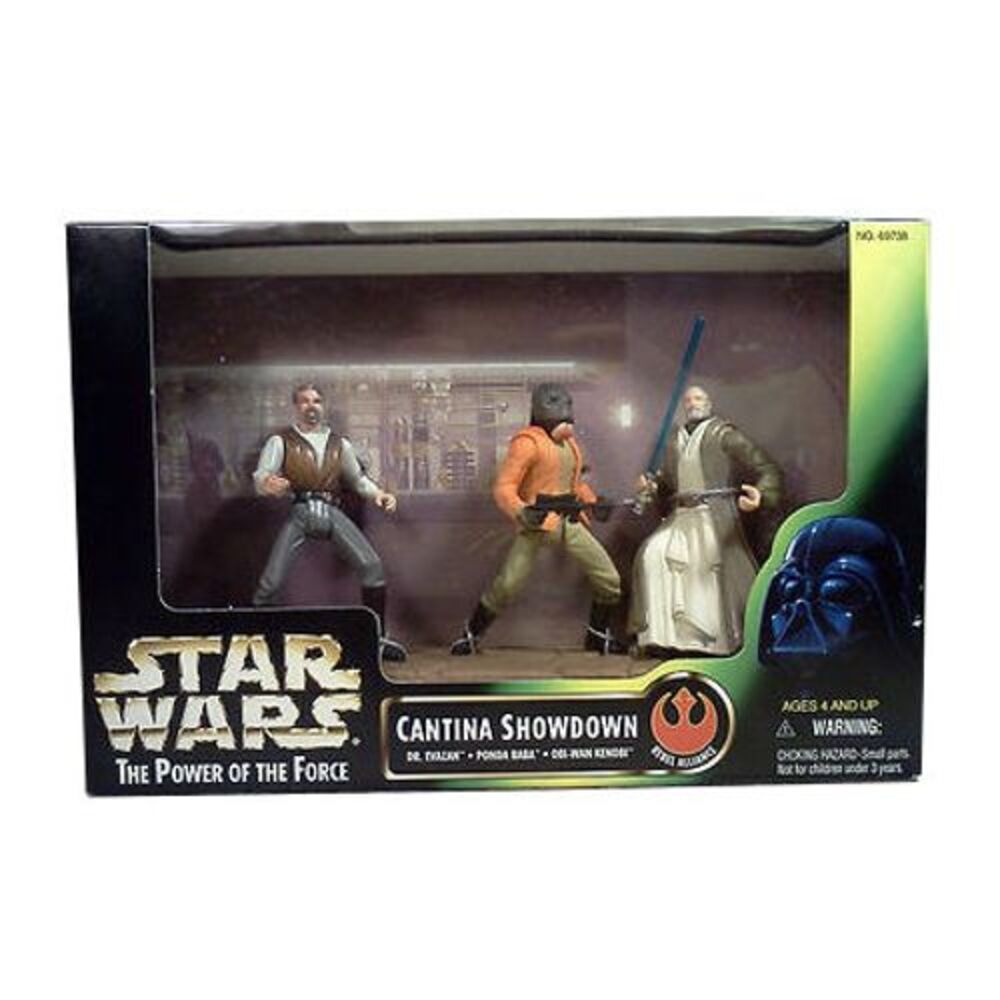 CANTINA SHOWDOWN: OBI-WAN KENOBI - PONDA BABA - DR. EVAZAN - Star Wars POTF 1997 - Picture 1 of 1